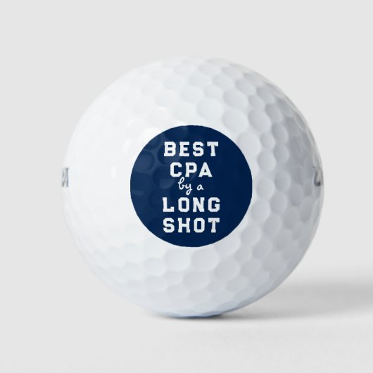 Balles de golf CPA patron (Devant)