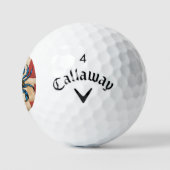 Balles De Golf Crabe bleu du Maryland (Logo)