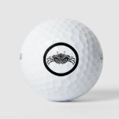 Balles De Golf Crabe de mer en cercle (Devant)