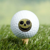 Balles De Golf Cracké déplaisant Smiley Crack (T-shirt Insitu)