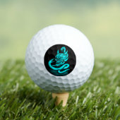 Balles De Golf Crâne - Tête diabolique avec serpent (T-shirt Insitu)