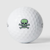 Balles De Golf Crâne vert Callaway Warbird golf balls 3 pk (Devant)