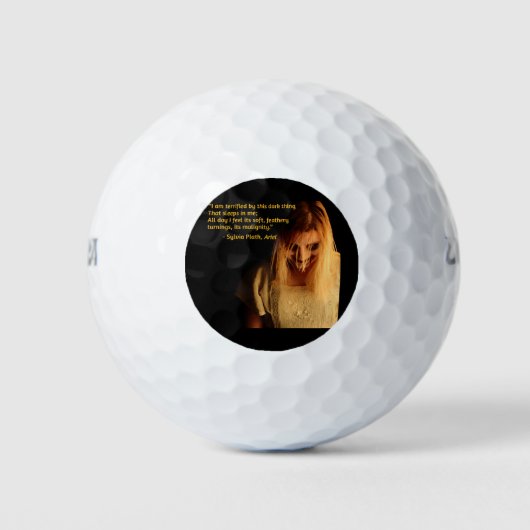 Balles De Golf crazy woman (Devant)