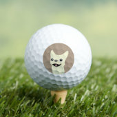 Balles De Golf Cream French Bulldog, Warm Taupe (T-shirt Insitu)