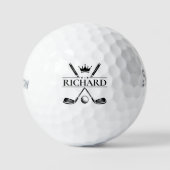 Balles De Golf Create Your Own Custom Name (Recto)