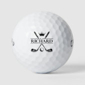 Balles De Golf Create Your Own Custom Name Branded (Devant)