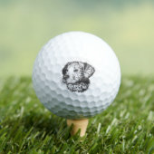 Balles De Golf Create Your Own Pet Dog Customized (T-shirt Insitu)