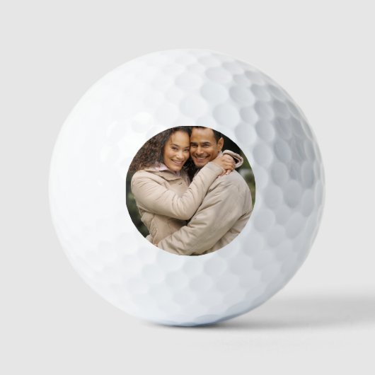 Balles De Golf Create Your Own Photo Custom Picture DIY (Recto)