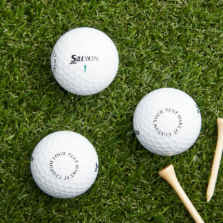 Balles De Golf create your own professional Srixon Soft Feel 13