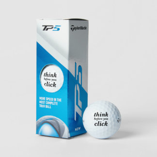 Balles De Golf Create Your Own | think before you click |