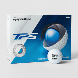 Balles De Golf Create Your Own | think before you click |