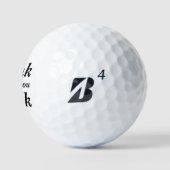 Balles De Golf Create Your Own | think before you click | (Logo)