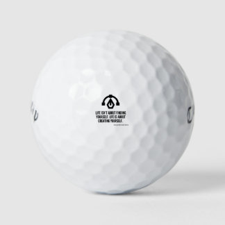 Balles De Golf Creating yourself