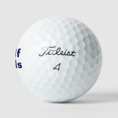 Balles De Golf Créer quelque chose d'unique (Logo)
