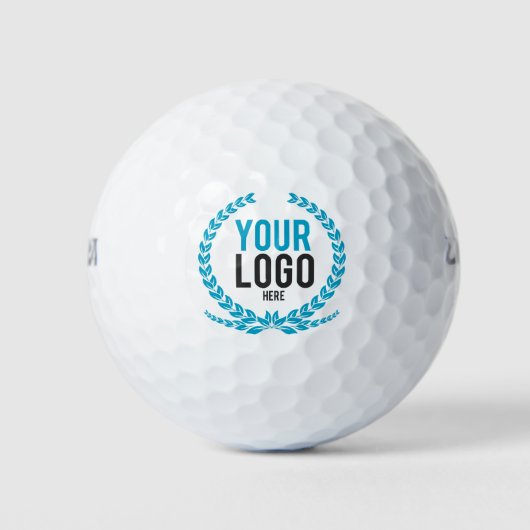 Balles De Golf Créer Un Logo Professionnel Personnalisé (Devant)