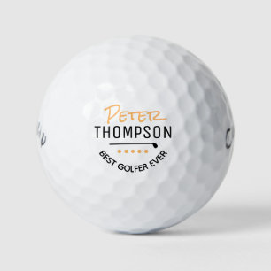 Balles De Golf Créer un nom personnalisé Meilleurs golfeurs