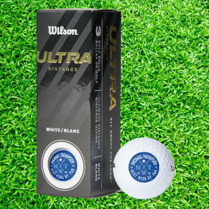 Balles De Golf Créez vos propres boules de golf Monogram Bown Mei