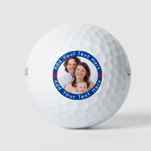 Balles De Golf Créez vos propres boules de golf photo personnalis