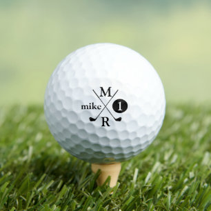 Balles De Golf Créez vos propres clubs de noms de golfeurs person