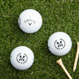 Balles De Golf Créez Votre Propre Monogramme Personnalisé Marqué