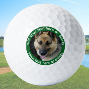 Balles De Golf Créez Votre Propre Photo Personnalisée