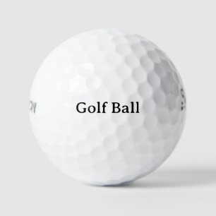 Balles De Golf Créez Votre Propre Promotion de Marque Simple