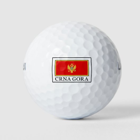 Balles De Golf Crna Gora (Devant)