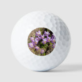Balles De Golf Crocus de printemps mignons (Recto)