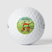 Balles De Golf Croire est le panier clé Greens Monogramme (Devant)