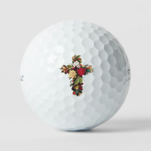 Balles De Golf Croix de Rose