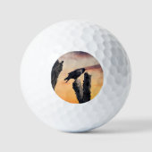 Balles De Golf Crow au lever du soleil (Recto)