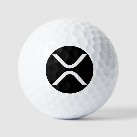 Balles De Golf crypto-monnaie XRP (Recto)