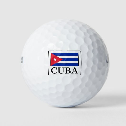 Balles De Golf Cuba (Devant)