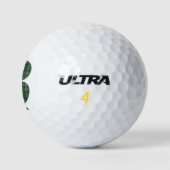 Balles De Golf Currie Plaid Golf Balls Shamrocks (Logo)