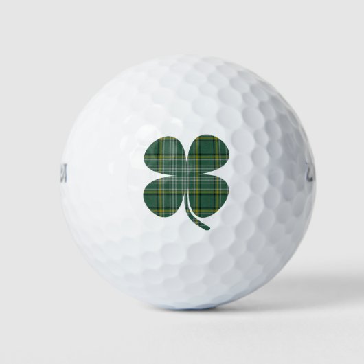 Balles De Golf Currie Plaid Golf Balls Shamrocks (Devant)