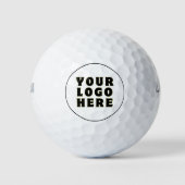 Balles De Golf Custom Business Logo Branded (Devant)