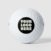 Balles De Golf Custom Business Logo Branded (Devant)