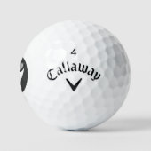 Balles De Golf Custom Gangster Penguin Callaway (Logo)