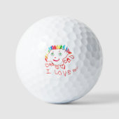 Balles De Golf Custom Kids' Art Keepsake (Recto)
