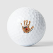 Balles De Golf Custom Kids' Handprint Art Keepsake (Recto)