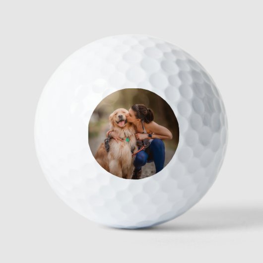 Balles De Golf Custom Personalized Photo (Recto)
