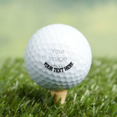 Balles De Golf Custom Photo – Personalized text (T-shirt Insitu)