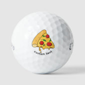 Balles De Golf Custom Pizza Design Golf Ball Gift - Callaway  (Recto)