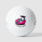 Balles De Golf Custom Shark Vacation Golf Ball Gift - Shark Lover (Recto)
