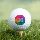 Balles De Golf Custom Upload Your Logo Elegant Value 3 Pack (T-shirt Insitu)