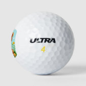 Balles De Golf Cute Baby Cub (Logo)