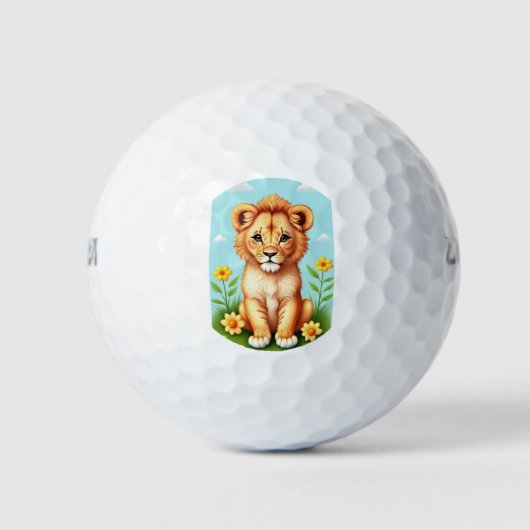 Balles De Golf Cute Baby Cub (Devant)