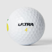Balles De Golf Cute Cartoon Lemon (Logo)