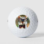Balles De Golf Cute écureuil (Devant)