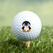 Balles De Golf Cute Penguin (T-shirt Insitu)